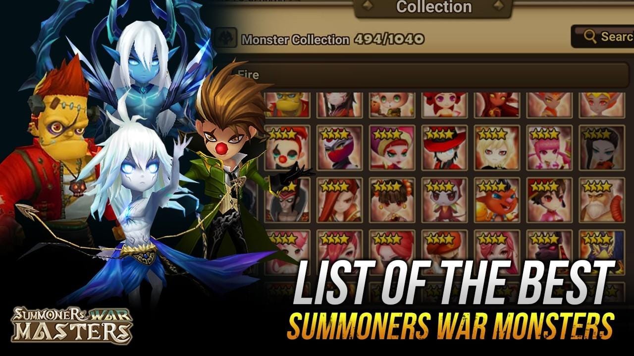 Summoners War Best Monsters